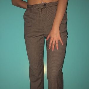 ✨plaid dress pants